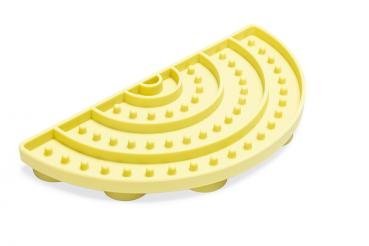 Preview: Schleckplatte Regenbogen - 20 x 10 cm